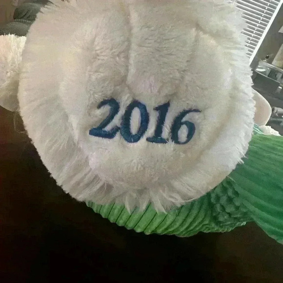 Lot Of 2. 2016 DanDee Christmas Snowflake Teddy Bear Plush Stuffed Animal Toy - Picture 7 of 16